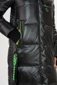 Оптом Куртка зимняя черного цвета 72101Ch в Казани, фото 11
