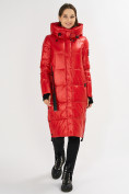 Оптом Куртка зимняя красного цвета 72101Kr в Екатеринбурге