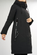 Оптом Куртка зимняя черного цвета 72115Ch в Волгоградке, фото 13