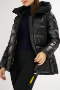 Оптом Куртка зимняя big size черного цвета 72117Ch, фото 12