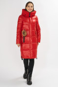 Оптом Куртка зимняя красного цвета 72168Kr, фото 2