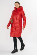 Оптом Куртка зимняя красного цвета 72168Kr, фото 13