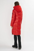 Оптом Куртка зимняя красного цвета 72168Kr, фото 4