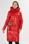Оптом Куртка зимняя красного цвета 72168Kr в Екатеринбурге, фото 6