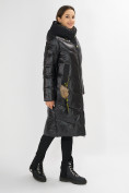 Оптом Куртка зимняя черного цвета 72169Ch в Екатеринбурге, фото 3