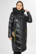 Оптом Куртка зимняя черного цвета 72169Ch в Казани, фото 6