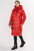 Оптом Куртка зимняя красного цвета 72169Kr в Екатеринбурге, фото 2
