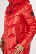 Оптом Куртка зимняя красного цвета 72169Kr, фото 6
