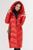 Оптом Куртка зимняя красного цвета 72169Kr в Екатеринбурге, фото 7