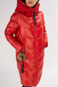 Оптом Куртка зимняя красного цвета 72169Kr, фото 9