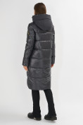 Оптом Куртка зимняя темно-серого цвета 72169TC в Екатеринбурге, фото 4