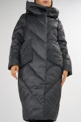 Оптом Куртка зимняя болотного цвета 72185Bt в Казани, фото 10