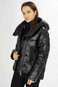 Оптом Куртка зимняя черного цвета 7223Ch в Казани, фото 12