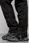 Оптом Полукомбинезон утепленный мужской зимний горнолыжный черного цвета 7431Ch, фото 17