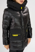 Оптом Куртка зимняя черного цвета 7501Ch в Екатеринбурге, фото 12