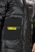 Оптом Куртка зимняя черного цвета 7501Ch в Казани, фото 16