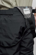 Оптом Полукомбинезон утепленный мужской зимний горнолыжный темно-синего цвета 7503TS в Ростове-на-Дону, фото 12
