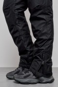 Оптом Полукомбинезон утепленный мужской зимний горнолыжный черного цвета 7507Ch в Волгоградке, фото 14
