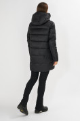 Оптом Куртка зимняя big size черного цвета 7519Ch, фото 15