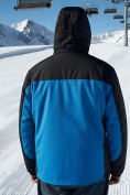 Оптом Горнолыжная куртка мужская зимняя голубого цвета 7616Gl, фото 2