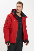 Оптом Горнолыжная куртка мужская красного цвета 77010Kr в Екатеринбурге, фото 3