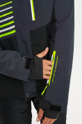 Оптом Горнолыжная куртка мужская черного цвета 77012Ch, фото 3