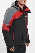 Оптом Горнолыжная куртка мужская красного цвета 77013Kr, фото 4