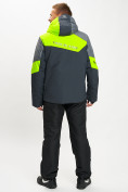 Оптом Горнолыжная куртка мужская зеленого цвета 77013Z в Казани, фото 10