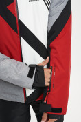 Оптом Горнолыжная куртка мужская красного цвета 77015Kr в Казани, фото 10