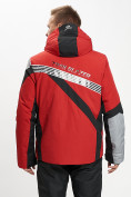 Оптом Горнолыжная куртка мужская красного цвета 77015Kr, фото 8