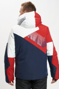 Оптом Горнолыжная куртка мужская красного цвета 77019Kr, фото 8