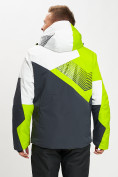Оптом Горнолыжная куртка мужская зеленого цвета 77019Z, фото 5