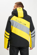 Оптом Горнолыжная куртка мужская желтого цвета 77022J, фото 8
