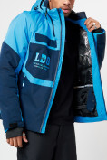 Оптом Горнолыжна куртка мужская синего цвета 77023S в Екатеринбурге, фото 15