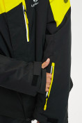 Оптом Горнолыжная куртка мужская большого размера желтого цвета 77029J в Екатеринбурге, фото 10