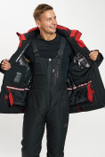 Оптом Горнолыжная куртка мужская большого размера красного цвета 77029Kr в Казани, фото 11