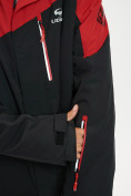 Оптом Горнолыжная куртка мужская большого размера красного цвета 77029Kr в Казани, фото 4