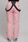 Оптом Горнолыжный костюм женский розового цвета 77038R в Казани, фото 14