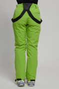 Оптом Горнолыжный костюм женский зеленого цвета 77038Z в Казани, фото 14