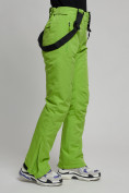 Оптом Горнолыжный костюм женский зеленого цвета 77038Z в Казани, фото 19