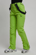 Оптом Горнолыжный костюм женский зеленого цвета 77038Z в Казани, фото 20