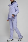 Оптом Горнолыжный костюм женский фиолетового цвета 77039F в Казани, фото 10