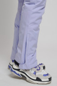 Оптом Горнолыжный костюм женский фиолетового цвета 77039F в Казани, фото 22