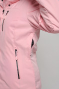 Оптом Горнолыжный костюм женский розового цвета 77039R в Казани, фото 10