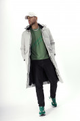 Оптом Куртка удлинённая мужская зимняя светло-серого цвета 7708SS в Казани, фото 10