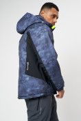Оптом Спортивная куртка мужская зимняя темно-синего цвета 78018TS в Казани, фото 3