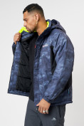 Оптом Спортивная куртка мужская зимняя темно-синего цвета 78018TS в Казани, фото 7
