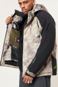Оптом Горнолыжная куртка мужская бежевого цвета 78278B в Екатеринбурге, фото 19