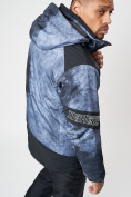 Оптом Горнолыжна куртка мужская темно-синего цвета 78601TS в Казани, фото 13