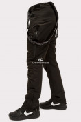 Оптом Брюки горнолыжные мужские черного цвета 804Ch в Сочи, фото 5